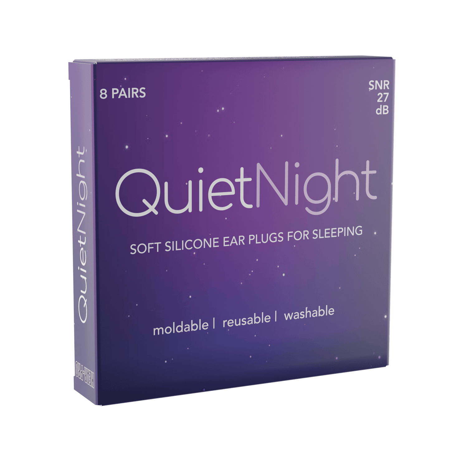 HEAR-PRO QuietNight Silicone Ear Plugs – Reusable, Mouldable Sleep Plugs (Multiple Pack Sizes) | X-Stop