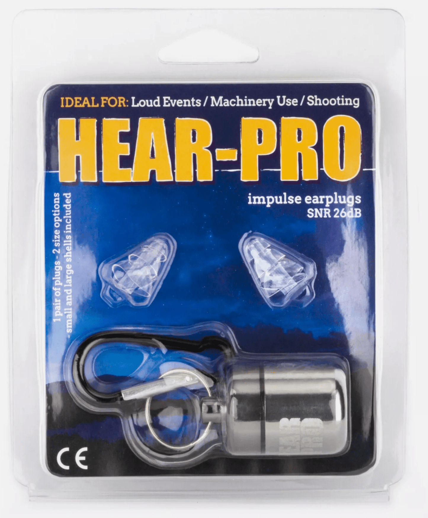 HEAR-PRO HEARING PROTECTORS | Re-usable Sonic impulse Ear plugs | X-Stop