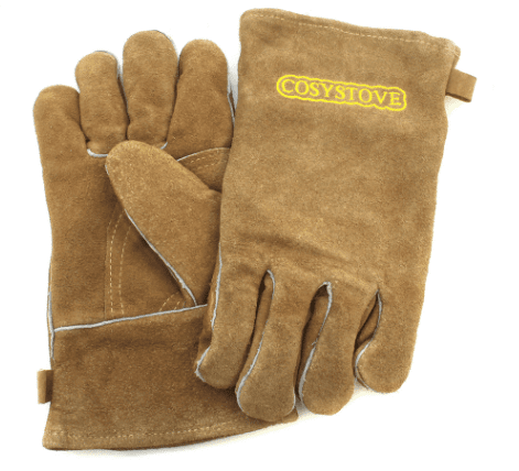 Cosystove Full Leather Heavy Duty Heat Resistant Gloves | X-Stop