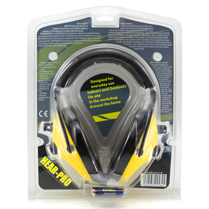 HEAR-PRO | HX4 Active Electronic Ear Defenders for Workplaces and DIY