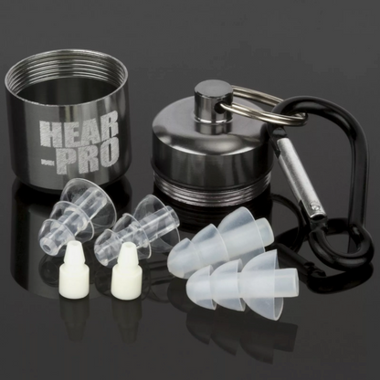 HEAR-PRO HEARING PROTECTORS | Re-usable Sonic impulse Ear plugs | X-Stop