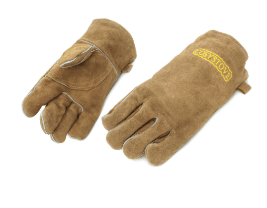 Cosystove Full Leather Heavy Duty Heat Resistant Gloves | X-Stop