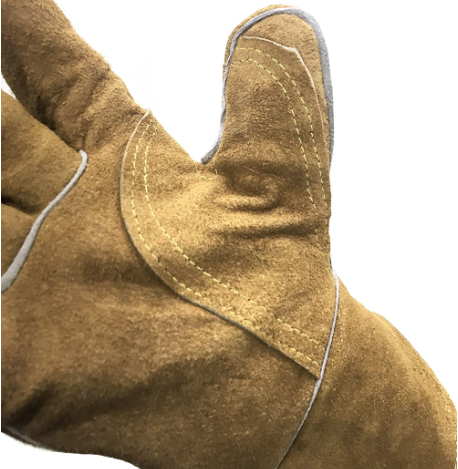 Cosystove Full Leather Heavy Duty Heat Resistant Gloves | X-Stop