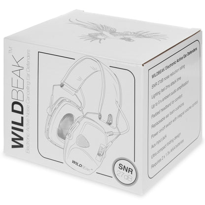 HEAR_PRO| Wild Beak Electronic Ear Defenders for Shooting