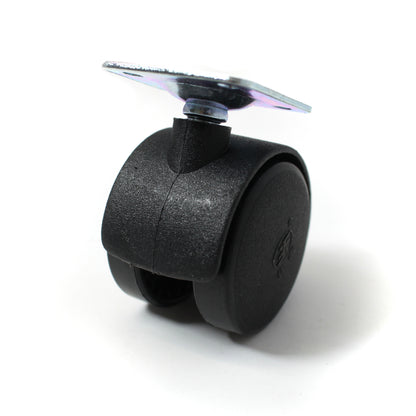 40mm Plastic Castor Wheels - 4 pack