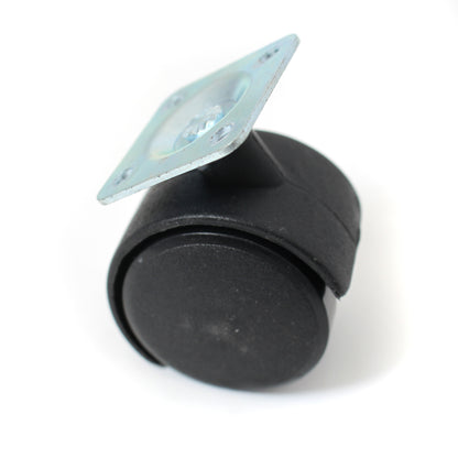 40mm Plastic Castor Wheels - 4 pack